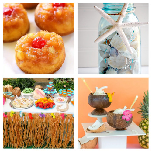 20 Fun Luau Party DIY Projects- Planning a luau party? Check out these fun luau party DIYs to turn your event into a tropical paradise! From handmade decorations to themed invitations and tasty treats, these DIY projects will transport your guests to a Hawaiian getaway. | #LuauParty #DIYPartyIdeas #summerDIYs #diyProjects #ACultivatedNest