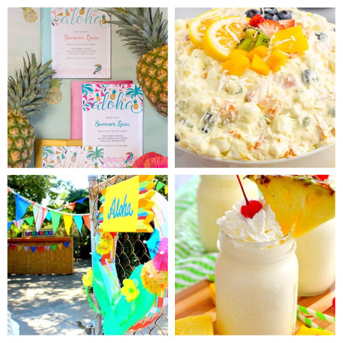 20 Fun Luau Party DIY Projects- Planning a luau party? Check out these fun luau party DIYs to turn your event into a tropical paradise! From handmade decorations to themed invitations and tasty treats, these DIY projects will transport your guests to a Hawaiian getaway. | #LuauParty #DIYPartyIdeas #summerDIYs #diyProjects #ACultivatedNest