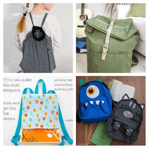 16 Creative Backpack DIY Projects- Check out these creative DIY backpack projects just in time for the new school year for cute DIY ideas to add personalization and style! | #backToSchool #DIY #sewingProjects #backpacks #ACultivatedNest