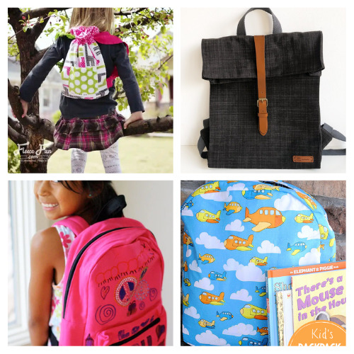 16 Creative Personalized DIY Backpacks- Check out these creative DIY backpack projects just in time for the new school year for cute DIY ideas to add personalization and style! | #backToSchool #DIY #sewingProjects #backpacks #ACultivatedNest