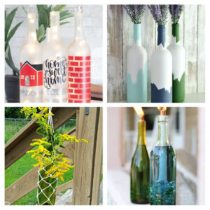 24 Creative Diy Wine Bottle Upcycles- A Cultivated Nest