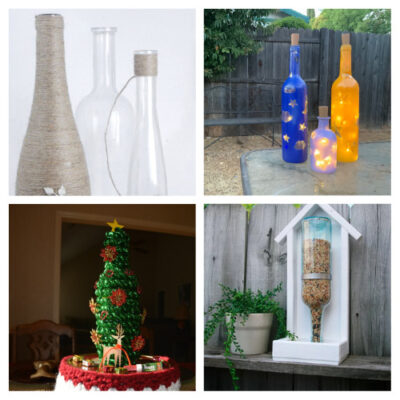 24 Creative Diy Wine Bottle Upcycles- A Cultivated Nest