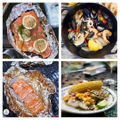 32 Grilled Seafood Recipes to Up Your BBQ Game- Dive into a world of flavor with these delicious grilled seafood recipes! Elevate your BBQ game with mouthwatering dishes that'll make every summer gathering unforgettable. | #GrilledSeafood #BBQRecipes #SummerCookout #recipes #ACultivatedNest