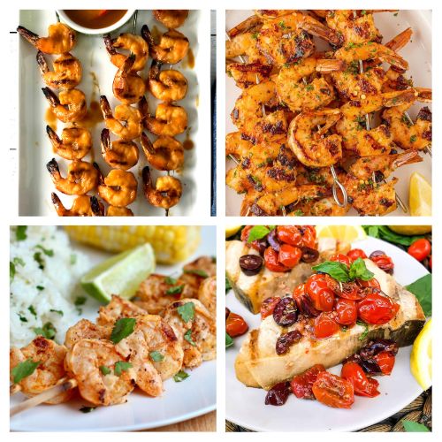 32 Grilled Seafood Recipes to Up Your BBQ Game- Dive into a world of flavor with these delicious grilled seafood recipes! Elevate your BBQ game with mouthwatering dishes that'll make every summer gathering unforgettable. | #GrilledSeafood #BBQRecipes #SummerCookout #recipes #ACultivatedNest