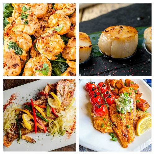 32 Grilled Seafood Recipes to Up Your BBQ Game- Dive into a world of flavor with these delicious grilled seafood recipes! Elevate your BBQ game with mouthwatering dishes that'll make every summer gathering unforgettable. | #GrilledSeafood #BBQRecipes #SummerCookout #recipes #ACultivatedNest