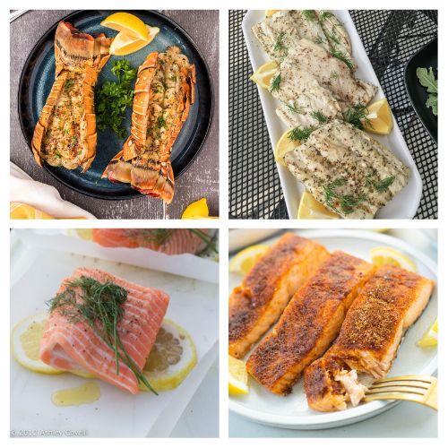 32 Delicious Seafood Recipes for Your Grill- Dive into a world of flavor with these delicious grilled seafood recipes! Elevate your BBQ game with mouthwatering dishes that'll make every summer gathering unforgettable. | #GrilledSeafood #BBQRecipes #SummerCookout #recipes #ACultivatedNest