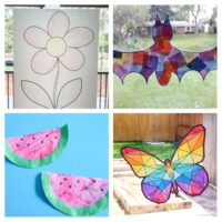 24 Fun Sun Catcher Crafts for Kids- A Cultivated Nest