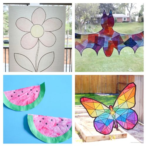 24 Fun Sun Catcher Crafts for Kids- Spark your child's creativity with delightful sun catcher crafts for kids! These vibrant and easy-to-make projects will fill your home with colorful light and endless smiles. | #SunCatcherCrafts #KidsCrafts #kidsActivities #summerCrafts #ACultivatedNest