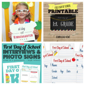 16 Free Back-to-School Printable Signs + Banners- A Cultivated Nest