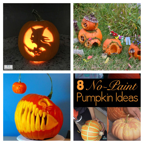 16 Fun Pumpkin Carving and Pumpkin Shaving Projects- Elevate your pumpkin carving game with these unique and creative pumpkin carving ideas! From spooky to whimsical, these pumpkin designs are sure to inspire your Halloween decorations. | #PumpkinCarving #HalloweenDecor #DIYCrafts #pumpkins #ACultivatedNest