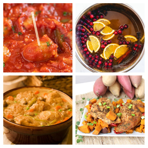 16 Delicious Fall Slow Cooker Recipes- Embrace the cozy vibes of autumn with our collection of mouthwatering fall slow cooker recipes. From hearty stews to sweet desserts, these dishes will warm your heart and your taste buds. | #slowCookerRecipes #crockPot #fallRecipes #recipes #ACultivatedNest