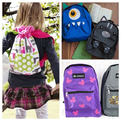 Homemade school bag hot sale