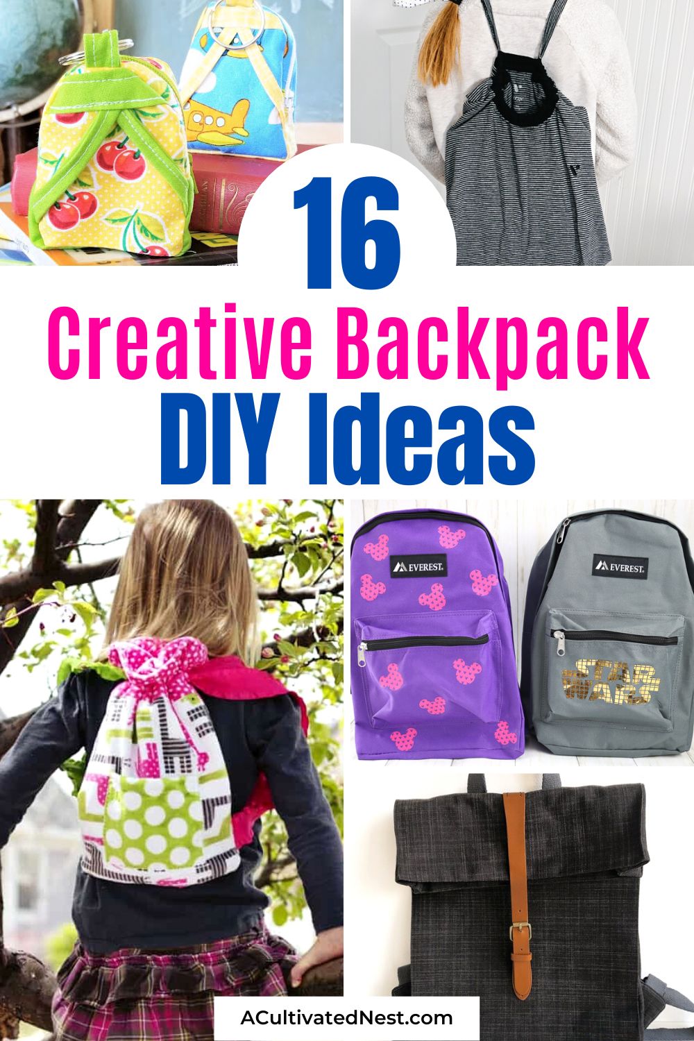 16 Creative Backpack DIY Projects 