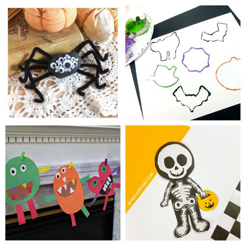 44 Cute Halloween Kids Crafts- Get ready for spook-tacular creativity! Explore adorable Halloween kids crafts that will keep your little goblins entertained this fall! | #kidsCrafts #kidsActivities #Halloween #HalloweenCrafts #ACultivatedNest