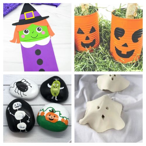 44 Cute Halloween Kids Crafts- Get ready for spook-tacular creativity! Explore adorable Halloween kids crafts that will keep your little goblins entertained this fall! | #kidsCrafts #kidsActivities #Halloween #HalloweenCrafts #ACultivatedNest