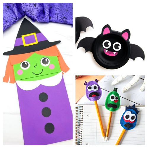 44 Cute Halloween Kids Crafts- Get ready for spook-tacular creativity! Explore adorable Halloween kids crafts that will keep your little goblins entertained this fall! | #kidsCrafts #kidsActivities #Halloween #HalloweenCrafts #ACultivatedNest