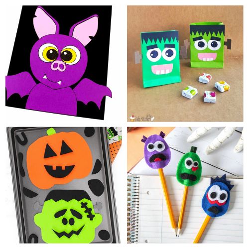 44 Cute Halloween DIYs for Kids- Get ready for spook-tacular creativity! Explore adorable Halloween kids crafts that will keep your little goblins entertained this fall! | #kidsCrafts #kidsActivities #Halloween #HalloweenCrafts #ACultivatedNest
