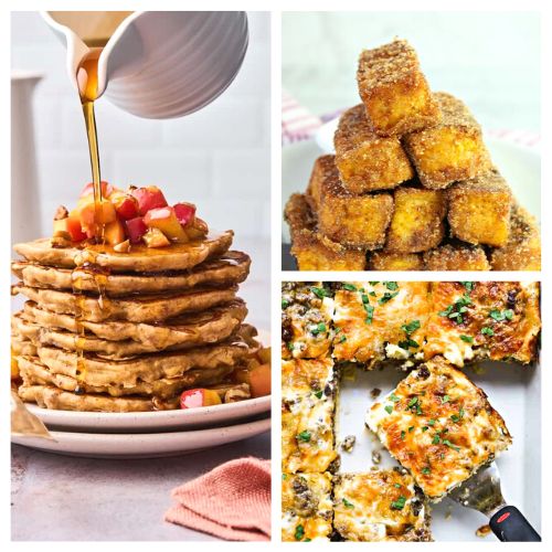 36 Tasty Fall Breakfast Recipes- Wake up to the taste of autumn with our collection of delectable fall breakfast recipes. From cozy pancakes to hearty oatmeal, these dishes will fill your mornings with the warmth of the season. | #recipes #fallFood #autumn #breakfast #ACultivatedNest
