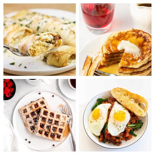 36 smakelijke ontbijtrecepten voor de herfst - Word wakker met de smaak van de herfst met onze verzameling verrukkelijke herfstontbijtrecepten.  Van gezellige pannenkoeken tot stevige havermout, deze gerechten vullen uw ochtenden met de warmte van het seizoen.  |  #recepten #fallFood #herfst #ontbijt #ACultivatedNest