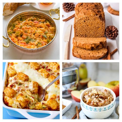 36 Tasty Breakfast Recipes for Autumn- Wake up to the taste of autumn with our collection of delectable fall breakfast recipes. From cozy pancakes to hearty oatmeal, these dishes will fill your mornings with the warmth of the season. | #recipes #fallFood #autumn #breakfast #ACultivatedNest