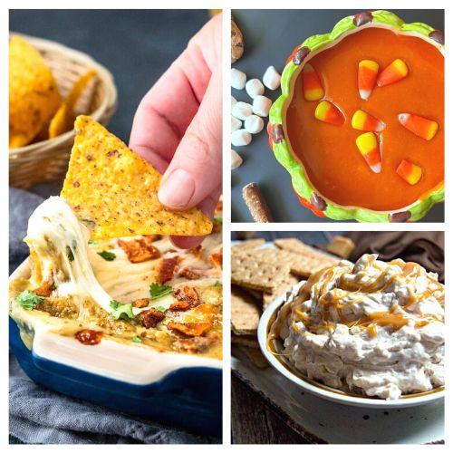 28 Tasty Fall Dip Recipes- Dip into the flavors of fall with our collection of delectable fall dip recipes! From creamy pumpkin to savory apple dip, these appetizers will steal the show at your autumn gatherings. | #FallDips #AutumnFlavors #PartyAppetizers #recipes #ACultivatedNest