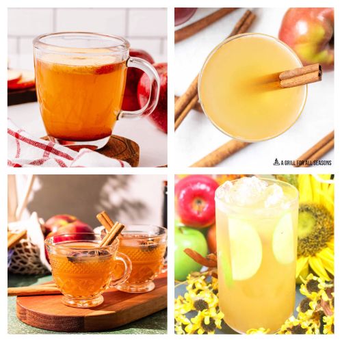 36 Delicious Homemade Apple Cider Recipes- Sip into the flavors of fall with our collection of delicious cider drink recipes! From warm spiced concoctions to refreshing cold sips, discover the perfect cider-inspired drinks to elevate your autumn gatherings. | #CiderRecipes #FallDrinks #drinkRecipes #appleCider #ACultivatedNest