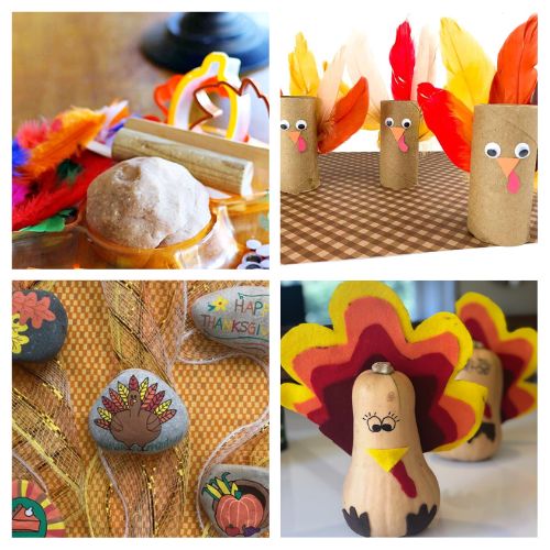 36 Leuke Thanksgiving-kinderknutsels - Maak je klaar voor een sluwe Thanksgiving met onze verzameling leuke Thanksgiving-kinderknutsels!  Houd uw kleintjes deze feestdagen bezig en creatief met deze feestelijke activiteiten!  |  #ThanksgivingCrafts #KidsCrafts #FamilyFun #kidsActivities #ACultivatedNest
