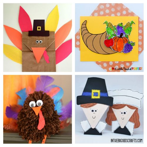 36 leuke Thanksgiving-knutsels voor kinderen - Maak je klaar voor een sluwe Thanksgiving met onze verzameling leuke Thanksgiving-kinderknutsels!  Houd uw kleintjes deze feestdagen bezig en creatief met deze feestelijke activiteiten!  |  #ThanksgivingCrafts #KidsCrafts #FamilyFun #kidsActivities #ACultivatedNest