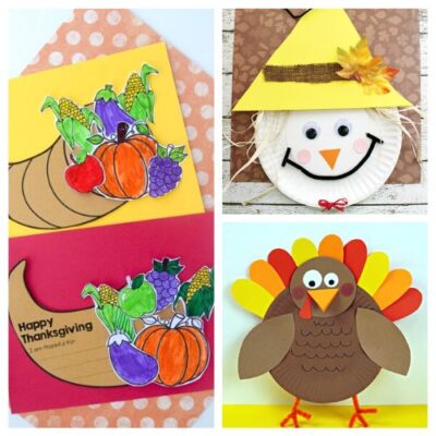 36 Fun Thanksgiving Kids Crafts