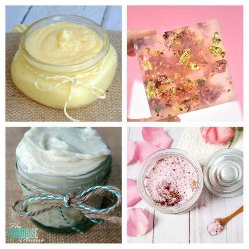 16 Relaxing DIY Self Care Products- Dive into homemade self-care with these easy DIY self care products and beauty essentials! From soothing sugar scrubs to nourishing lotions and handy dry shampoos, our guide has everything you need to treat yourself or create the perfect Mother's Day gift. Start pampering today! | #selfCare #homemadeBeauty #diyBeauty #mothersDayGift #ACultivatedNest