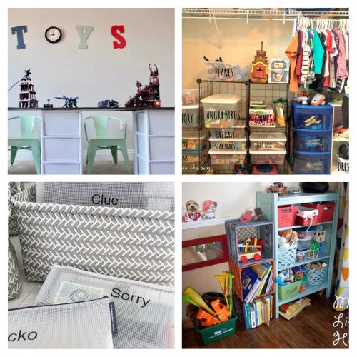 16 Easy Kids Toys Organizing Tips- Transform your playroom into an organized haven with these easy playroom organization ideas! From clever storage solutions to creative decor, make playtime even more enjoyable for your little ones. | #PlayroomOrganization #KidsRoomDecor #homeOrganization #organizingTips #ACultivatedNest