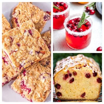 16 Delicious Christmas Cranberry Recipes