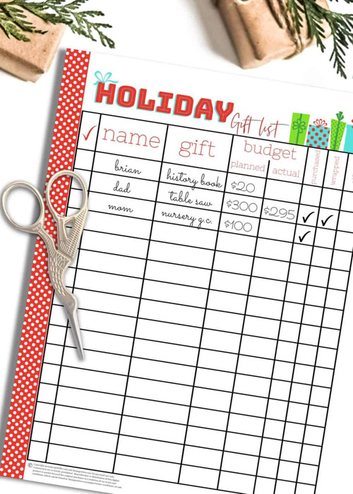 8 Free Holiday Budget Planner Printables- Stay organized and stress-free this holiday season with our collection of free printable holiday budget planners! From Christmas shopping to savings tracking, these printables have you covered. | frugal living, holiday planning, #HolidayBudget #PrintablePlanners #budgeting #freePrintables #ACultivatedNest