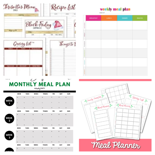 20 Free Meal Planner Printables- Revamp your meal planning with these amazing free printable menu planners! Say goodbye to dinner dilemmas and hello to organized, stress-free meals. Download your favorites now and make mealtime a breeze. | #MenuPlanning #FreePrintables #MealPrep #mealPlanning #ACultivatedNest