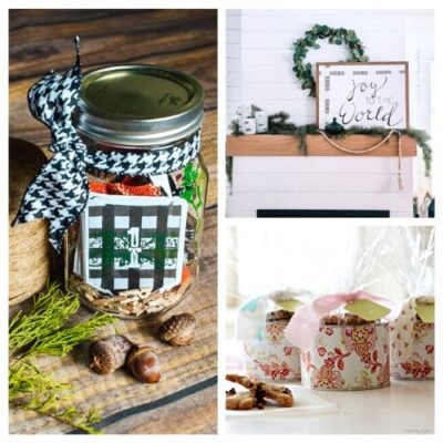 16 Lovely DIY Upcycled Christmas Gifts