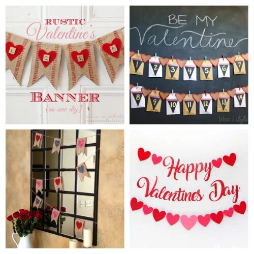 16 Lovely DIY Banners for Valentine's Day- Transform your space into a love-filled haven with these lovely DIY Valentine's Day banners. From charming quotes to heartwarming designs, these easy and creative ideas will add the perfect touch to your Valentine's Day décor. | #ValentinesDayDecor #ValentinesDay #diyProjects #banners #ACultivatedNest