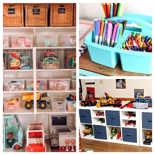 16 Easy Playroom Organization Ideas- Transform your playroom into an organized haven with these easy playroom organization ideas! From clever storage solutions to creative decor, make playtime even more enjoyable for your little ones. | #PlayroomOrganization #KidsRoomDecor #homeOrganization #organizingTips #ACultivatedNest