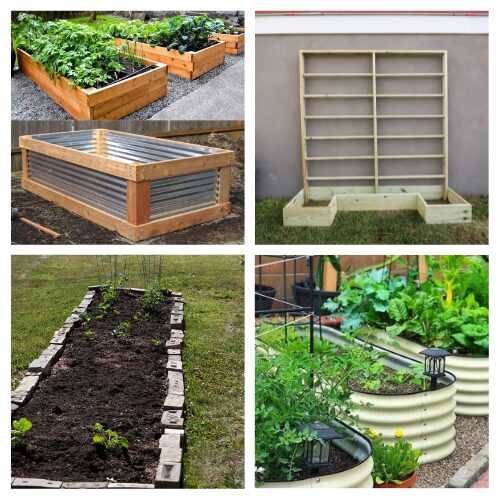 16 Easy Raised Garden Bed DIY Ideas- Elevate your gardening game with these easy DIY raised garden bed ideas! Whether you're a seasoned gardener or just starting out, discover simple and stylish ways to grow your own produce and beautiful flowers. | #DIYGardenBeds #RaisedBedGardening #GardeningTips #gardening #ACultivatedNest