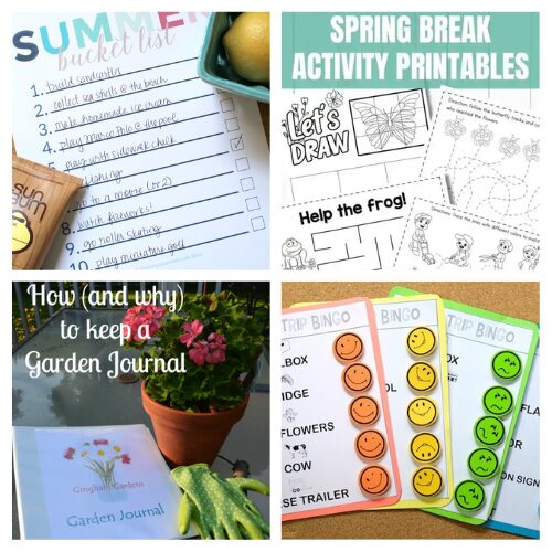 16 Fun Free Spring Break Printables- Make this Spring Break unforgettable with our collection of fun free Spring Break printables! Whether you're hitting the road or enjoying a staycation, these journals, bucket lists, and kids’ activity sheets are the perfect way to keep the whole family engaged and excited. | #SpringBreakFun #FamilyTravel #FreePrintables #kidsActivities #ACultivatedNest
