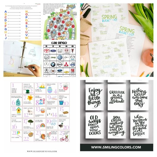 16 Fun Spring Break Free Printables- Make this Spring Break unforgettable with our collection of fun free Spring Break printables! Whether you're hitting the road or enjoying a staycation, these journals, bucket lists, and kids’ activity sheets are the perfect way to keep the whole family engaged and excited. | #SpringBreakFun #FamilyTravel #FreePrintables #kidsActivities #ACultivatedNest