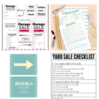 12 Handy Garage Sale Free Printables- A Cultivated Nest