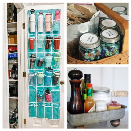 16 Clever Upcycled Organization Solutions- Transform clutter into chic organization with these clever upcycled organization solutions! From repurposed crates to inventive storage hacks, discover budget-friendly ways to declutter your space. | #UpcycledOrganization #DIYStorageIdeas #HomeOrganization #organizingTips #ACultivatedNest