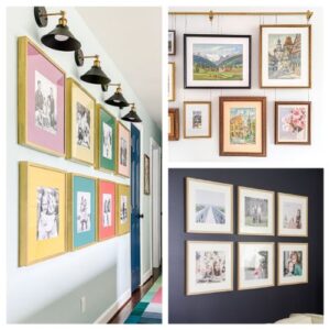 16 Lovely Family Photo Wall Ideas- A Cultivated Nest