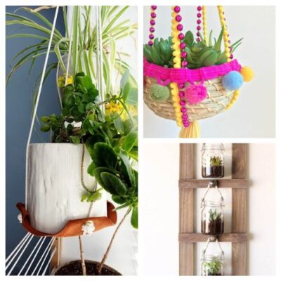 16 Pretty DIY Plant Hangers