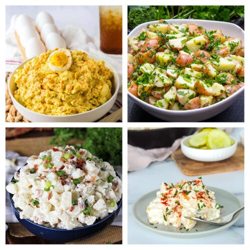 32 Tasty Potato Salad Side Dish Recipes- Get ready for summer picnics with these mouthwatering potato salad recipes! From classic to creative twists, find the perfect dish to impress your guests and satisfy every craving. | #PotatoSalad #SummerRecipes #PicnicFood #recipes #ACultivatedNest