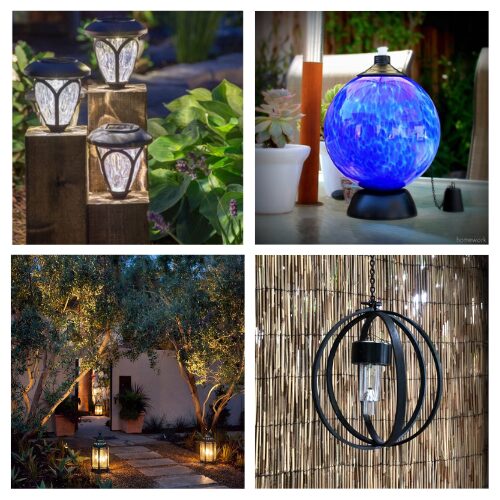 16 Creative Homemade Solar Light Projects for Your Yard- Brighten up your yard with these creative solar light DIY projects! From garden paths to cozy outdoor spaces, discover easy and budget-friendly ways to add ambiance and charm to your outdoor living areas. | garden lighting, yard lighting, #DIY #outdoorLighting #solarLighting #outdoorDecor #ACultivatedNest