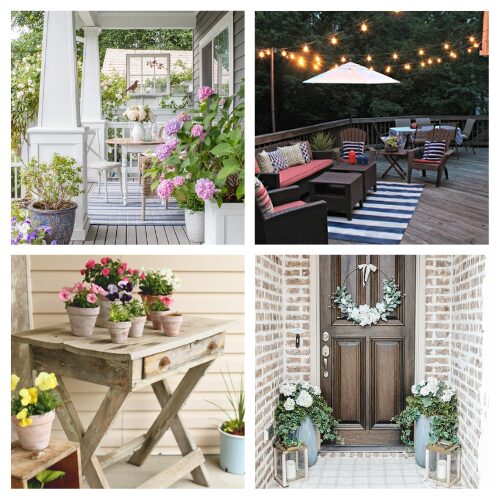 16 Inexpensive Summer Porch DIY Decoration Ideas- Transform your porch into a summer oasis with these inexpensive decor ideas! From DIY projects to budget-friendly finds, discover how to create a welcoming and stylish outdoor space. Your dream summer porch is just a click away! | #SummerDecor #PorchInspiration #porchDecor #diyProjects #ACultivatedNest