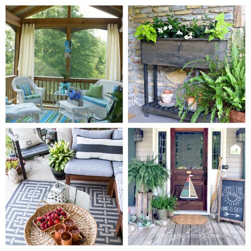 16 Inexpensive Summer Porch Decor Ideas- Transform your porch into a summer oasis with these inexpensive decor ideas! From DIY projects to budget-friendly finds, discover how to create a welcoming and stylish outdoor space. Your dream summer porch is just a click away! | #SummerDecor #PorchInspiration #porchDecor #diyProjects #ACultivatedNest