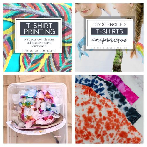 16 Fun Summer T-Shirt Crafts for Kids and Teens- Keep the kids entertained this summer with creative T-shirt crafts! From tie-dye to stenciling, these fun DIY projects are perfect for kids and teens. Check out these easy tutorials and make some stylish summer wear. | #SummerCrafts #DIYTshirts #KidsActivities #craftsForTeens #ACultivatedNest