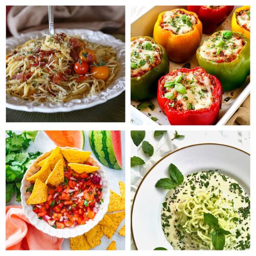 16 Delicious Late Summer Vegetable Recipes- Savor the last days of summer with these mouthwatering late summer recipes! From grilled veggies to refreshing salads and fruity desserts, these dishes are perfect for soaking up the sunshine. Save this pin for your next summer cookout or family gathering! | #summerRecipes #recipes #dinnerIdeas #cooking #ACultivatedNest